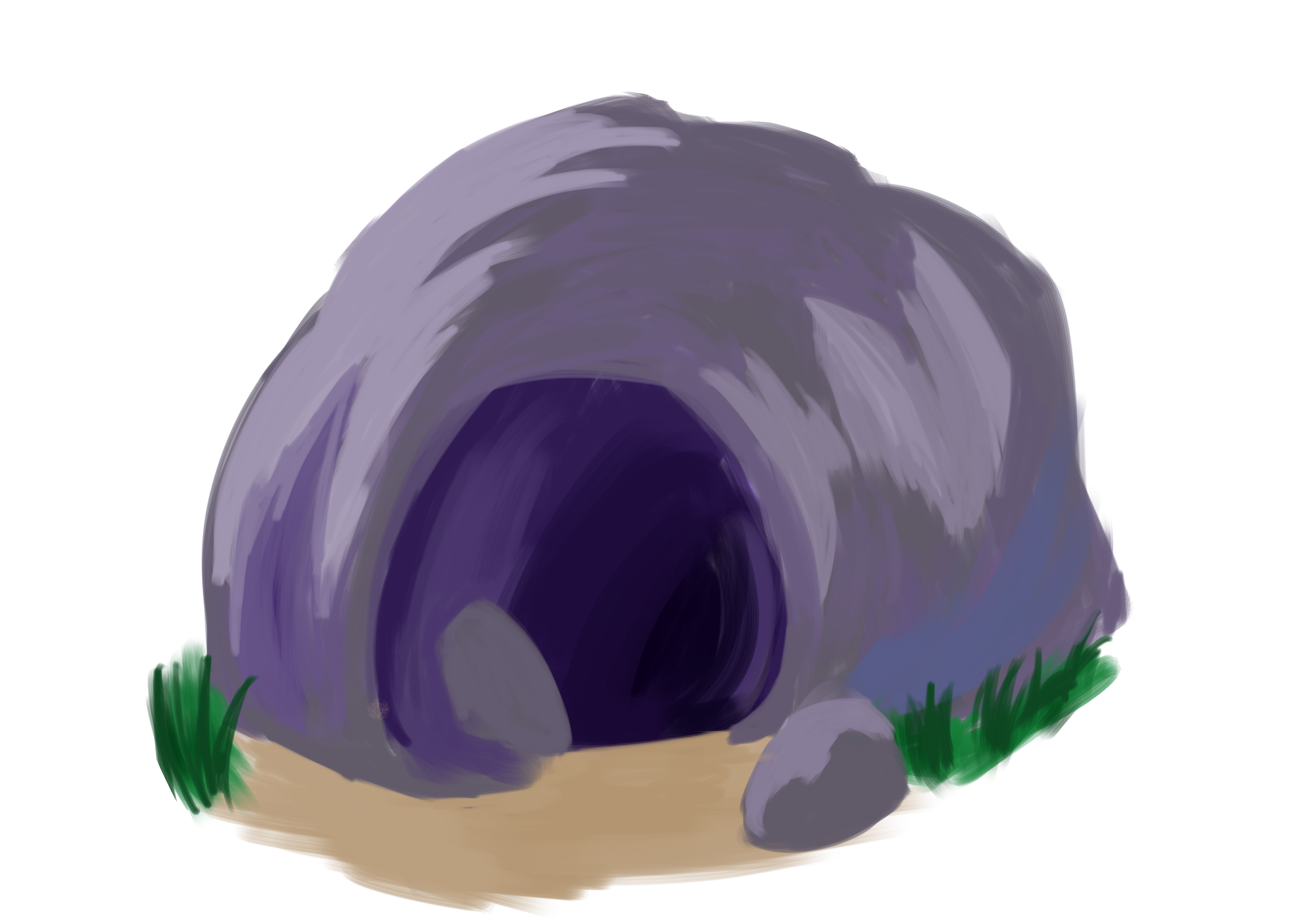 洞窟のイメージ図